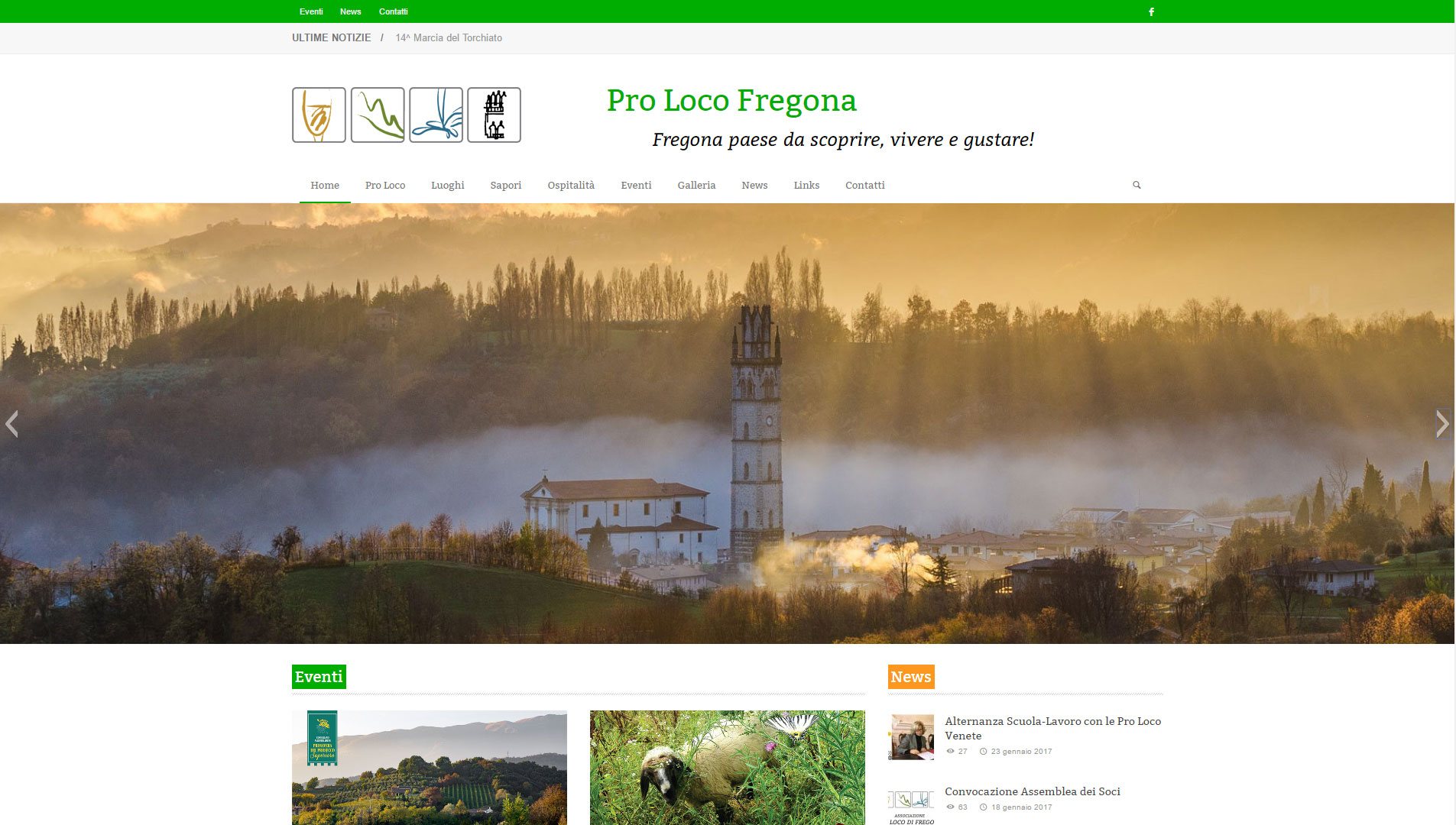 Pro Loco Fregona | Christian De Luca - Web Designer & Developer