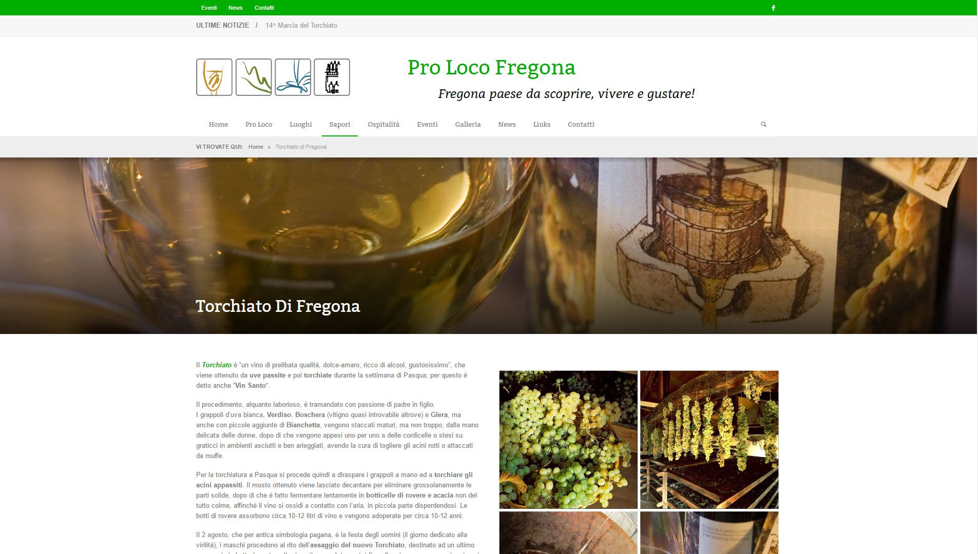 Pro Loco Fregona | Christian De Luca - Web Designer & Developer